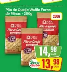 Rede Supermarket Pão de Queijo Waffle Forno de Minas oferta