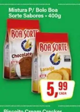 Rede Supermarket Mistura P/ Bolo Boa Sorte Sabores oferta