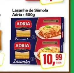 Rede Supermarket Lasanha de Sêmola Adria oferta