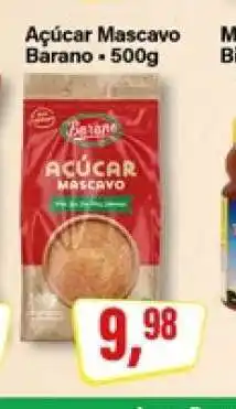 Rede Supermarket Açúcar Mascavo Barano oferta