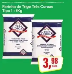 Rede Supermarket Farinha de Trigo Três Coroas Tipo 1 oferta