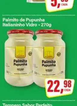 Rede Supermarket Palmito de Pupunha Italianinho Vidro - 270g oferta