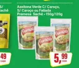 Rede Supermarket Azeitona Verde Pramesa Sachê oferta