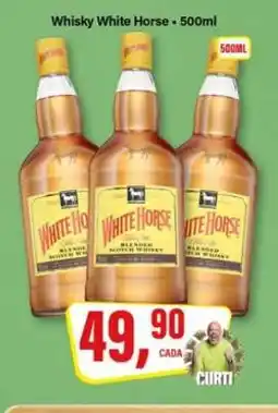 Rede Supermarket Whisky White Horse oferta