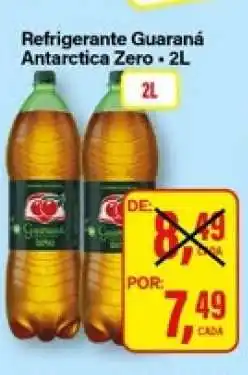 Rede Supermarket Refrigerante Guaraná Antarctica Zero 2L oferta