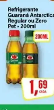 Rede Supermarket Refrigerante Guaraná Antarctica Regular ou Zero Pet oferta