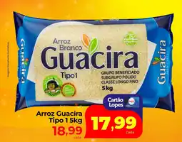 Lopes Supermercados Arroz Guacira Tipo1 oferta