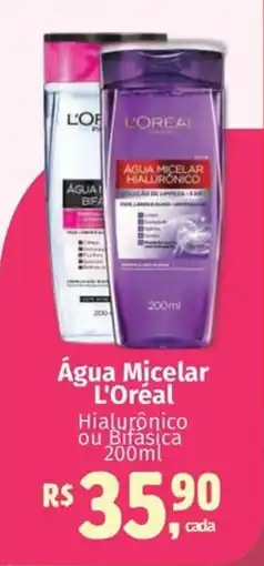 Supermercados Mateus Água Micelar L'Oréal oferta
