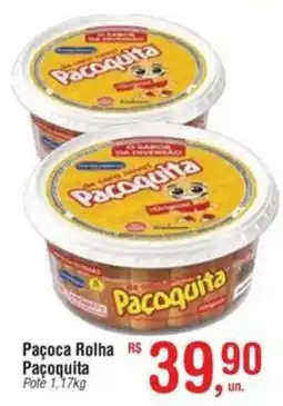 Fort Atacadista Paçoca Rolha Paçoquita Pote oferta