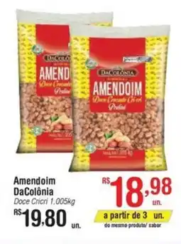 Fort Atacadista Amendoim DaColônia Doce Cricri oferta