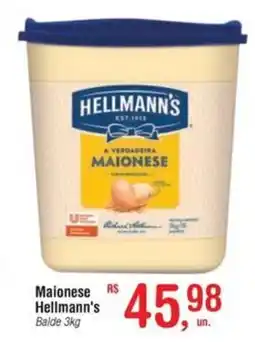 Fort Atacadista Maionese Hellmann's Balde oferta