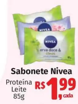 Supermercados Mateus Sabonete Nivea Proteína Leite oferta