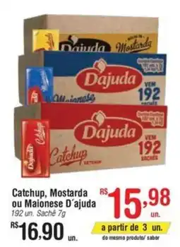 Catchup, Mostarda ou Maionese D'ajuda