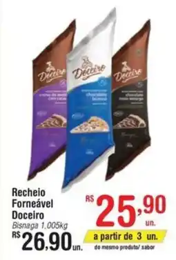 Fort Atacadista Recheio Forneável Doceiro Bisnaga oferta