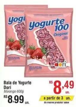 Fort Atacadista Bala de Yogurte Dori Morango oferta