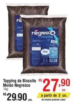 Fort Atacadista Topping de Biscoito Moído Negresco oferta