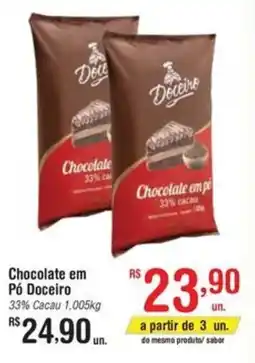 Fort Atacadista Chocolate em Pó Doceiro 33% Cacau oferta