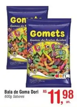 Fort Atacadista Bala de Goma Dori Sabores oferta