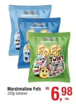 Fort Atacadista Marshmallow Fofs Sabores oferta