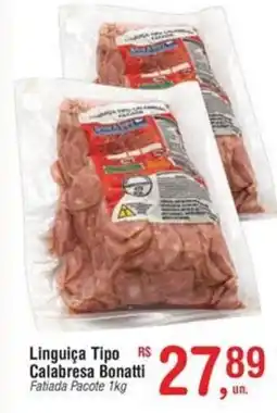 Fort Atacadista Linguiça Tipo Calabresa Bonatti Fatiada Pacote oferta