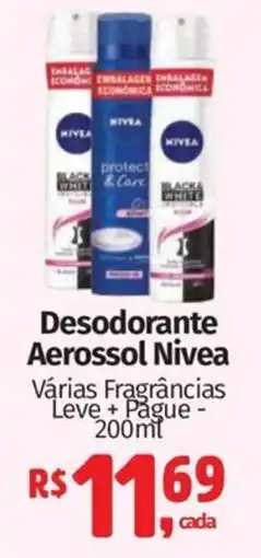 Supermercados Mateus Desodorante Aerossol Nivea oferta