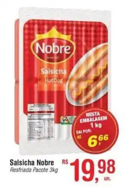 Fort Atacadista Salsicha Nobre Resfriada Pacote oferta