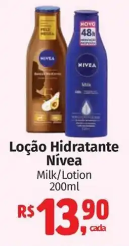 Supermercados Mateus Loção Hidratante Nívea oferta