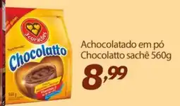 Cometa Supermercados Achocolatado em pó Chocolatto sachê oferta