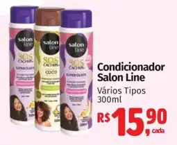 Supermercados Mateus Condicionador Salon Line Vários Tipos oferta