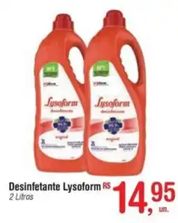 Fort Atacadista Desinfetante Lysoform oferta