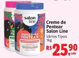 Supermercados Mateus Creme de Pentear Salon Line Vários Vários Tipos 1kg oferta