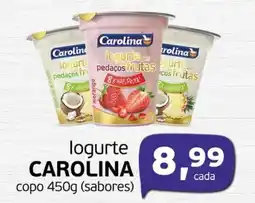 Cometa Supermercados Iogurte CAROLINA copo (sabores) oferta