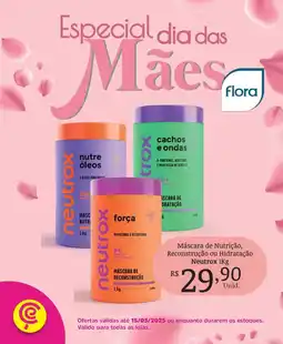 Comercial Esperança Máscara de Nutrição, Reconstrução ou Hidratação Neutrox oferta