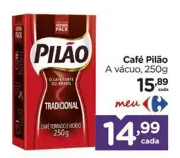 Carrefour Café Pilão A vácuo, oferta