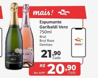 Peruzzo Espumante garibaldi vero oferta