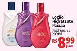 Supermercados Mateus Loção Hidratante Paixão Fragrâncias oferta