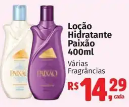 Supermercados Mateus Loção Hidratante Paixão oferta