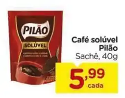 Carrefour Café solúvel Pilão Sachê, oferta