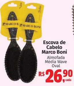 Supermercados Mateus Escova de Cabelo Marco Boni oferta