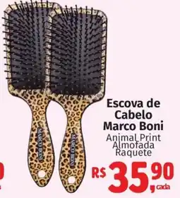 Supermercados Mateus Escova de Cabelo Marco Boni oferta
