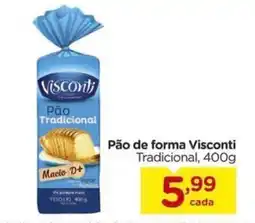 Carrefour Pão de forma Visconti Tradicional, oferta