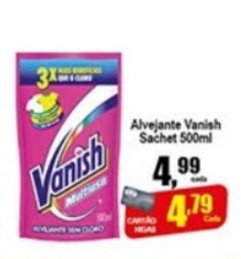 Alvejante Vanish sachet 500ml
