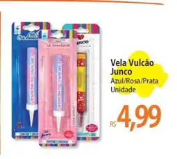 Atacadão Vela Vulcão Junco oferta