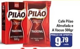 Higa's Supermercado Cafe PIlao Almofada e A Vacuo 500g oferta