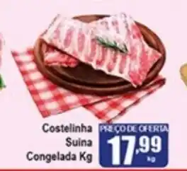 Higa's Supermercado Costelinha Suina Congelada 1kg oferta