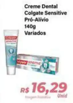 Hiper Moreira Creme Dental Colgate Sensitive Pró-Alívio Variados oferta