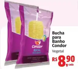 Supermercados Mateus Bucha para Banho Condor Vegetal oferta