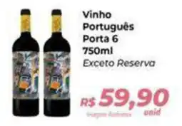 Hiper Moreira Vinho Português Porta 6 oferta