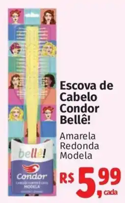 Supermercados Mateus Escova de Cabelo Bellê! oferta