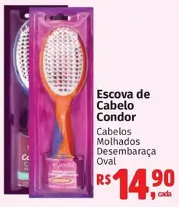 Supermercados Mateus Escova de Cabelo Condor oferta